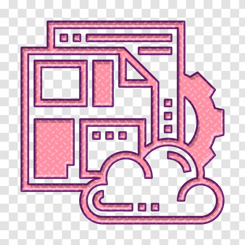 Cloud Service Icon Content Management Icon Setup Icon Transparent PNG