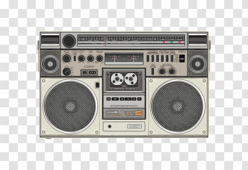 Boombox Stereophonic Sound Electronic Musical Instrument Electronic Music Physics Transparent PNG