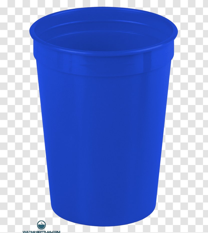 Bucket Plastic Rubbish Bins & Waste Paper Baskets Recycling Bin Handle - Cobalt Blue Transparent PNG