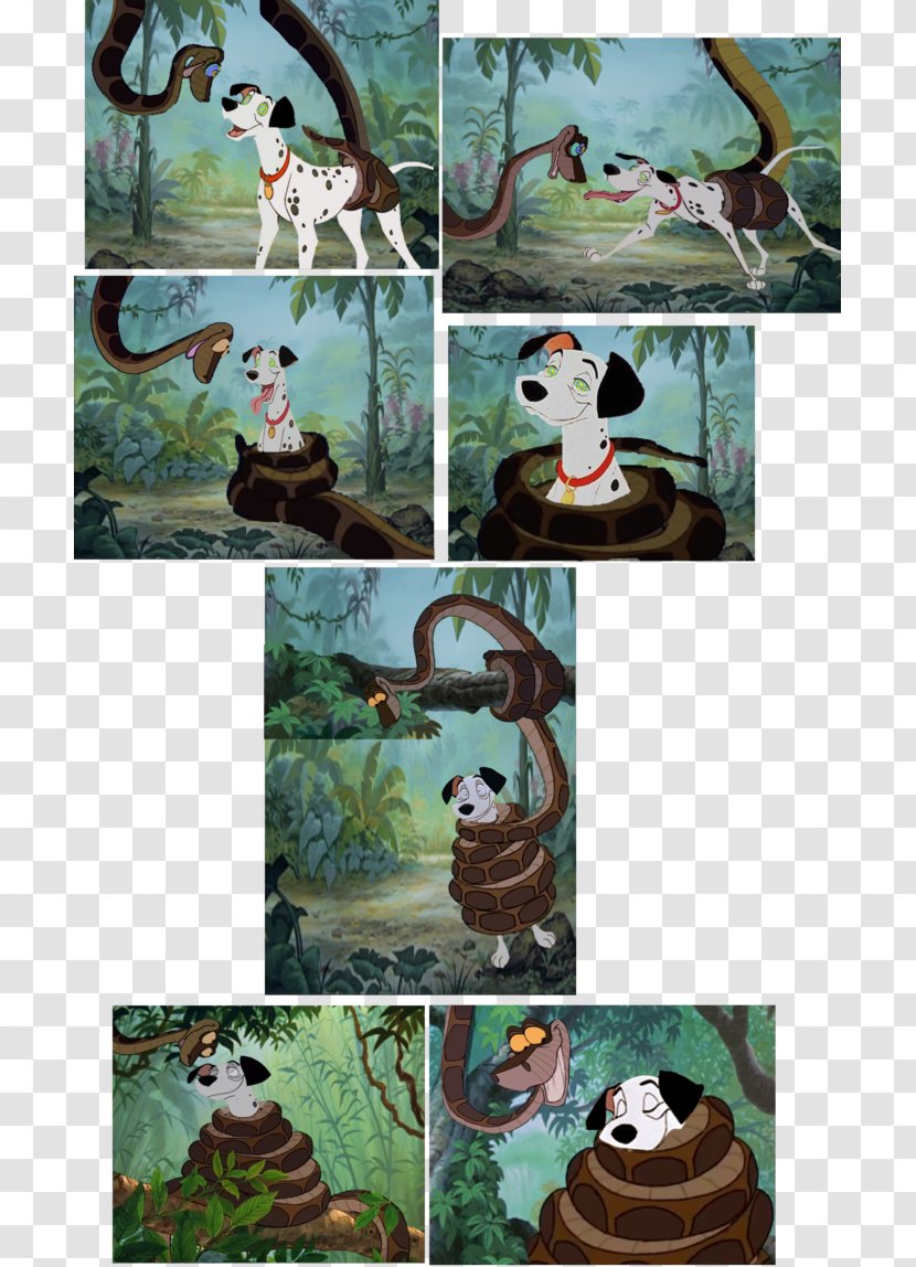 Kaa Pongo Perdita Dalmatian Dog The Hundred And One Dalmatians - Collage - 101 Dalmations Transparent PNG