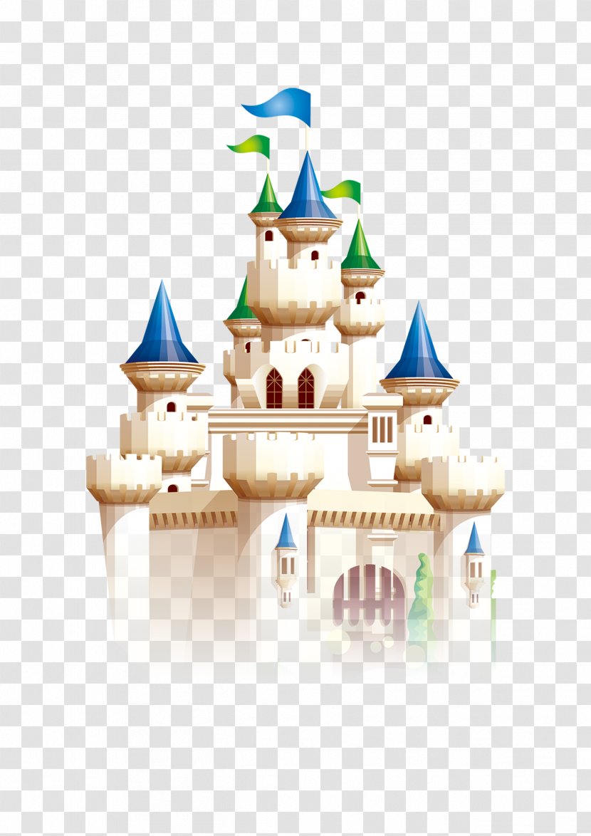 Cartoon Castle - Food - Fantasy Fairytale Transparent PNG