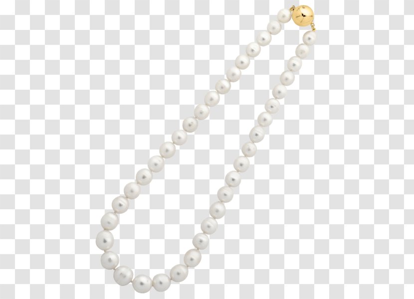 Pearl Necklace Body Jewellery Material - Sea Transparent PNG