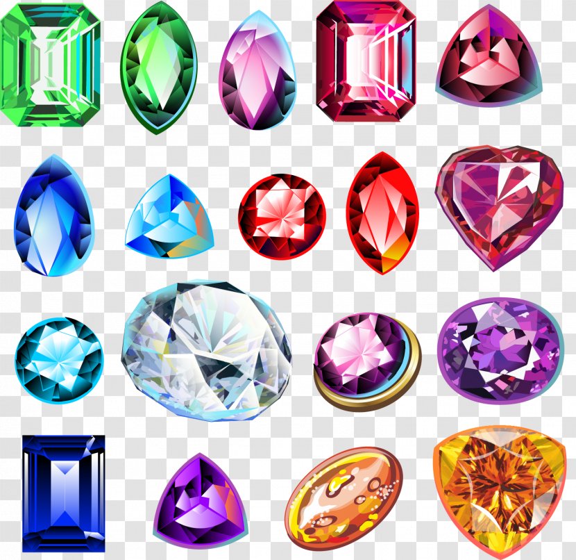 Gemstone Diamond Bitxi - Body Jewelry - Color Transparent PNG