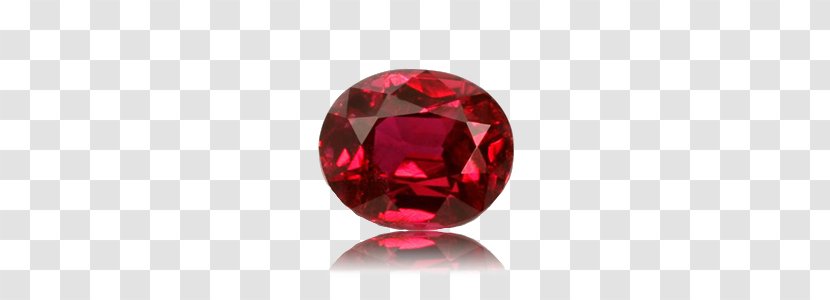 Ruby Gemstone Birthstone Engagement Ring Diamond - Garnet Transparent PNG