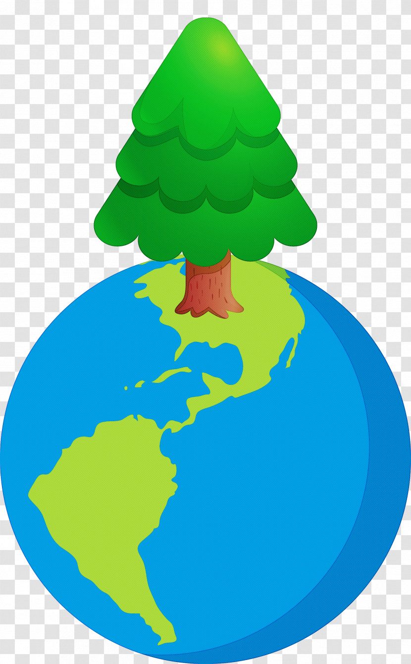 Earth Tree Go Green Transparent PNG