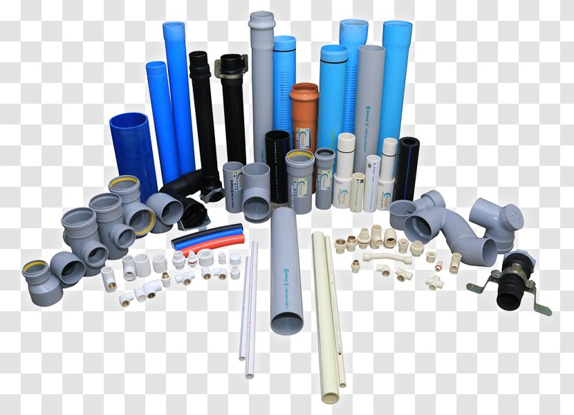 Plastic Pipework High-density Polyethylene Piping - Cylinder - And Plumbing Fitting Transparent PNG