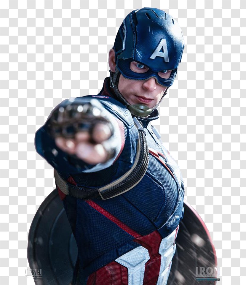 Captain America Avengers: Age Of Ultron Protective Gear In Sports Helmet Blockbuster - Avengers Transparent PNG