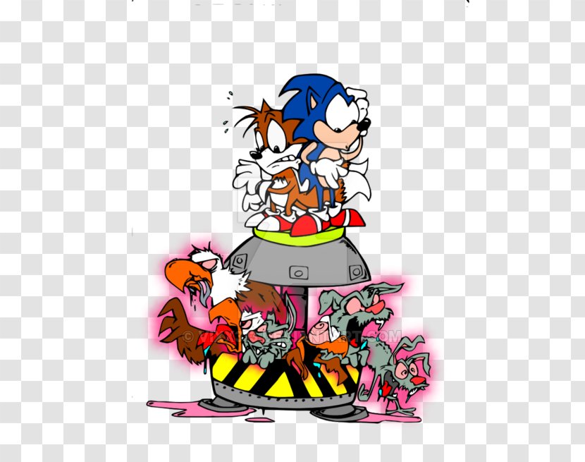 Sonic Mania Chemical Plant The Hedgehog 2 Knuckles Echidna Substance - Artwork - On And Transparent PNG
