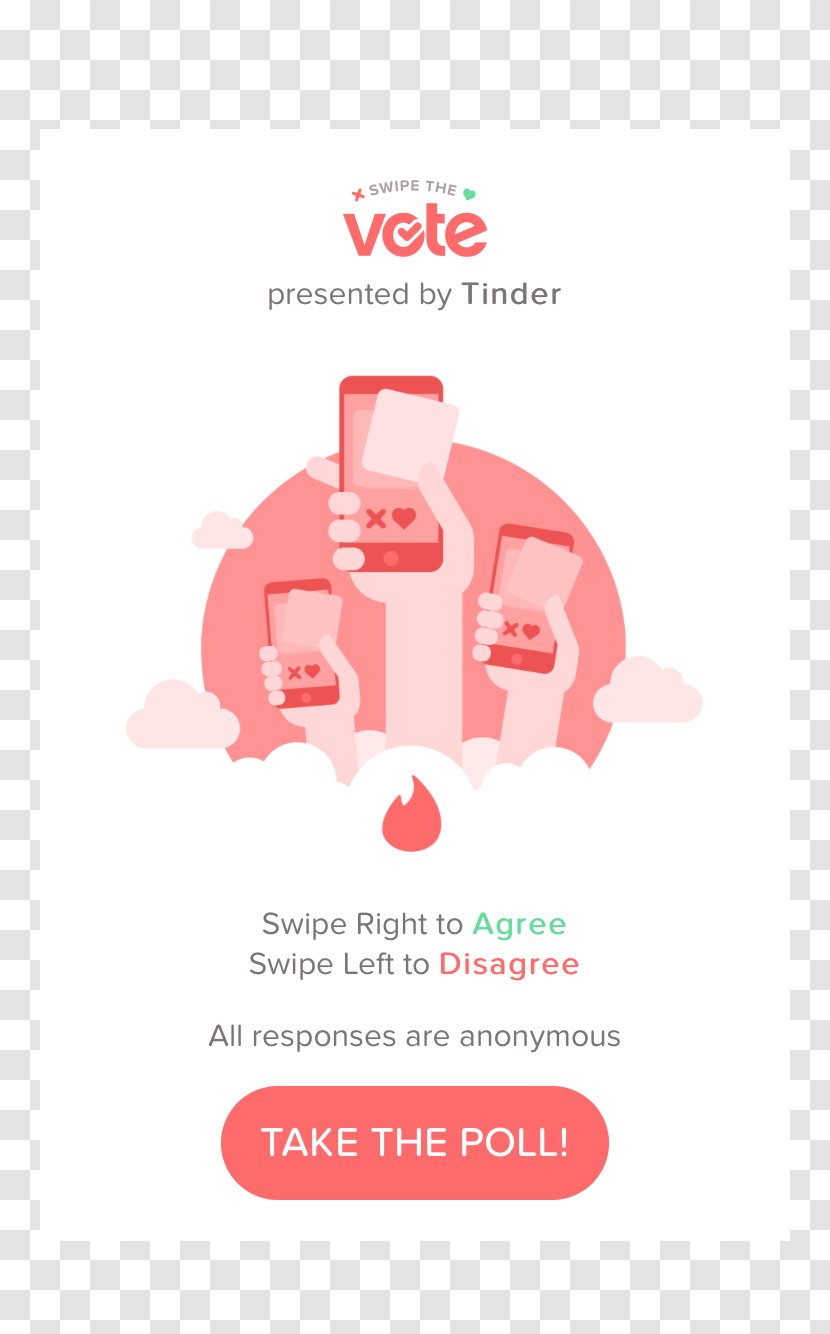 Tinder Match.com Dating United States Candidate - Voting Transparent PNG