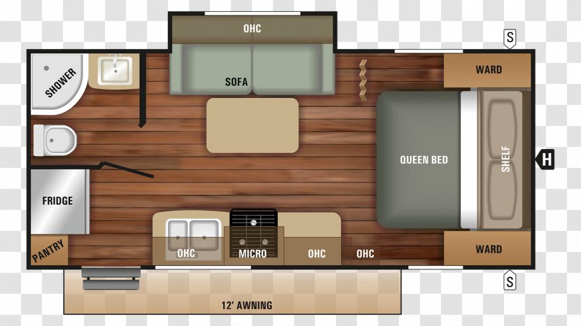 Jayco, Inc. Caravan Campervans Floor Plan Trailer - Tradewinds Rv Center - Jayco Inc Transparent PNG