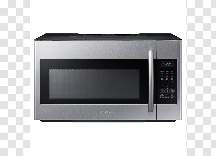 Microwave Ovens Samsung Cooking Ranges Cubic Foot - Toaster Oven Transparent PNG