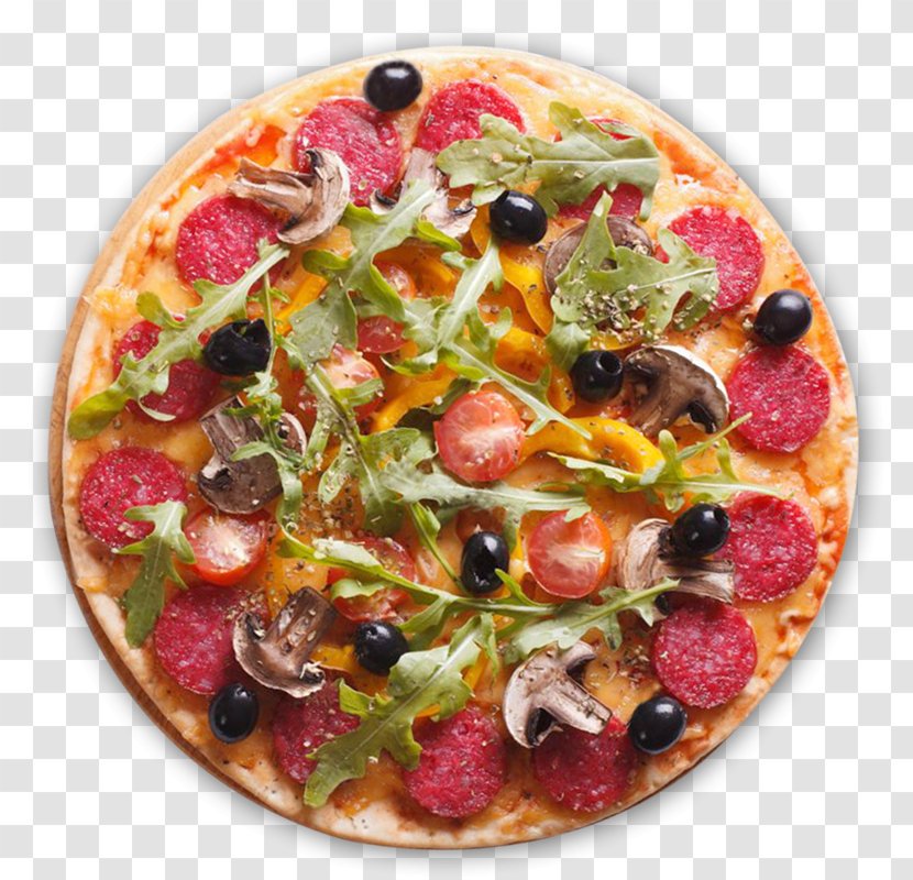 California-style Pizza Sicilian Tarte Flambée Cuisine Of The United States - Flamb%c3%a9e Transparent PNG