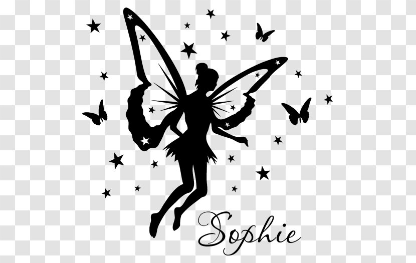 Wall Decal Sticker Nursery Fairy Tinker Bell - Mythical Creature Transparent PNG