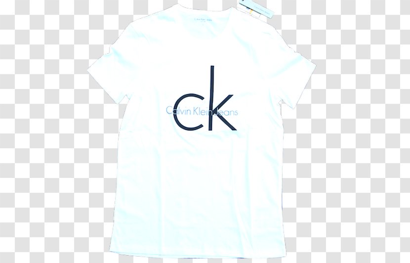 T-shirt Calvin Klein Collar Sleeve Neck - Tshirt Transparent PNG