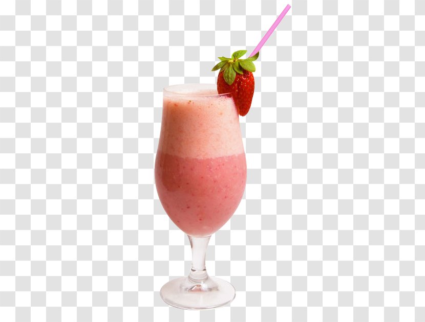 Ice Cream Milkshake Smoothie Hot Chocolate Strawberry - Frozen Dessert - Fruit Juice Transparent PNG