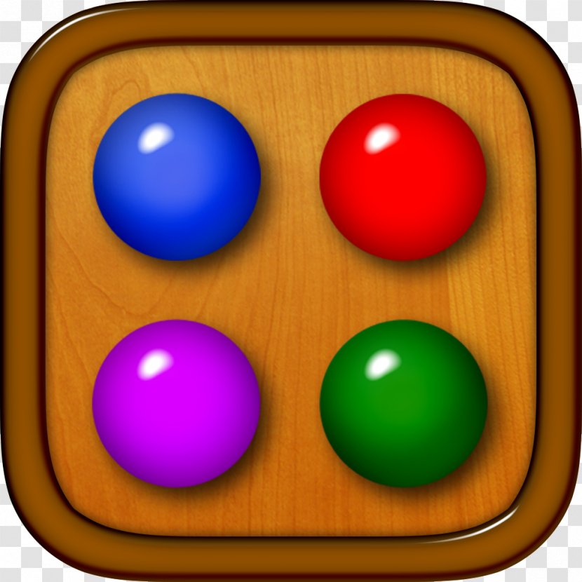 Color Code Mastermind App Store Game - Billiard Ball Transparent PNG