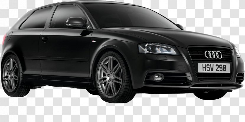 Audi A3 Black Edition Car Sportback Concept - R8 - Image Transparent PNG
