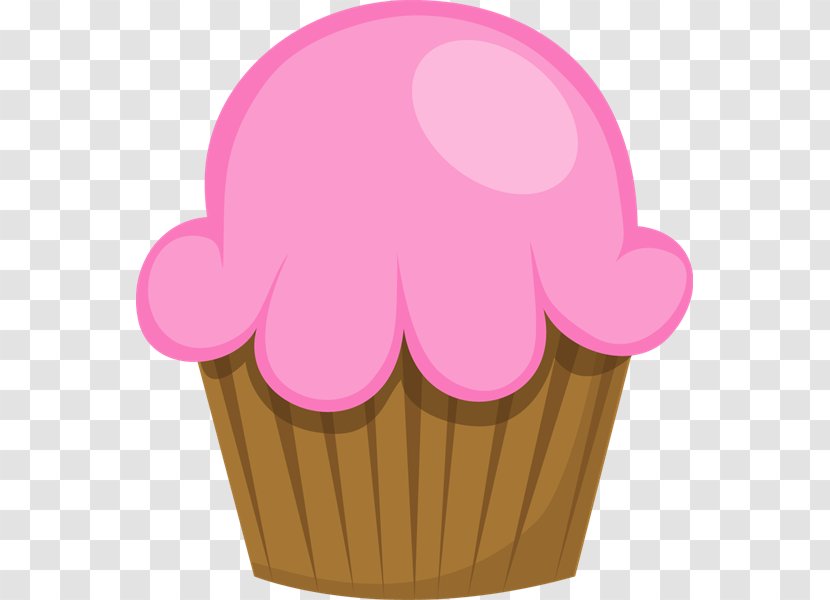 Cupcake Muffin Clip Art - Colored Cupcakes Transparent PNG