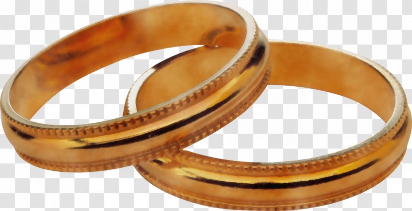 Wedding Ring - Yellow - Metal Ceremony Supply Transparent PNG