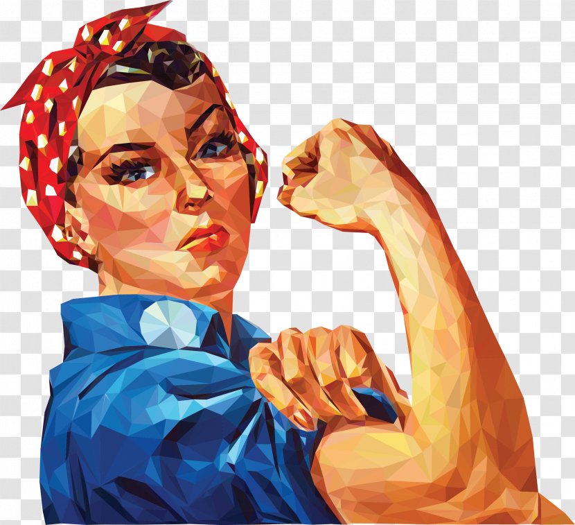 Naomi Parker Fraley We Can Do It! Rosie The Riveter Second World War Zazzle - American Propaganda During Ii - You It Transparent PNG