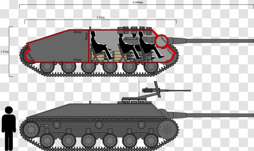 Tank - Mode Of Transport - Weapon Transparent PNG