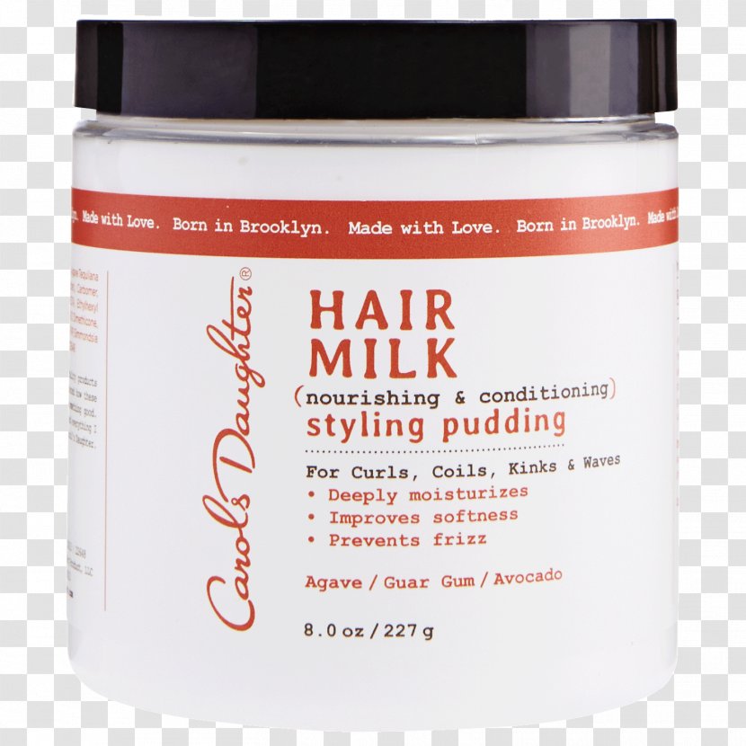 Carol's Daughter Hair Milk Original Leave-In Moisturizer Care Cleansing Conditioner Nourishing & Conditioning Styling Foam - Flow Transparent PNG