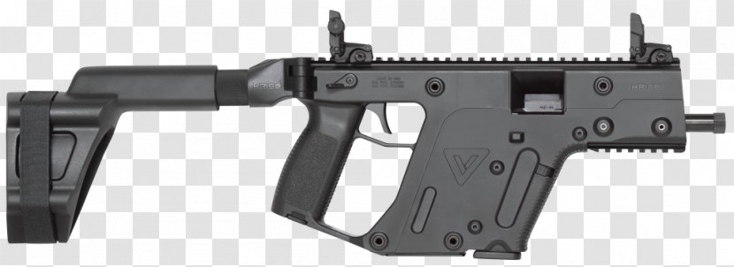 KRISS Vector 9×19mm Parabellum Firearm Carbine United States - Flower Transparent PNG