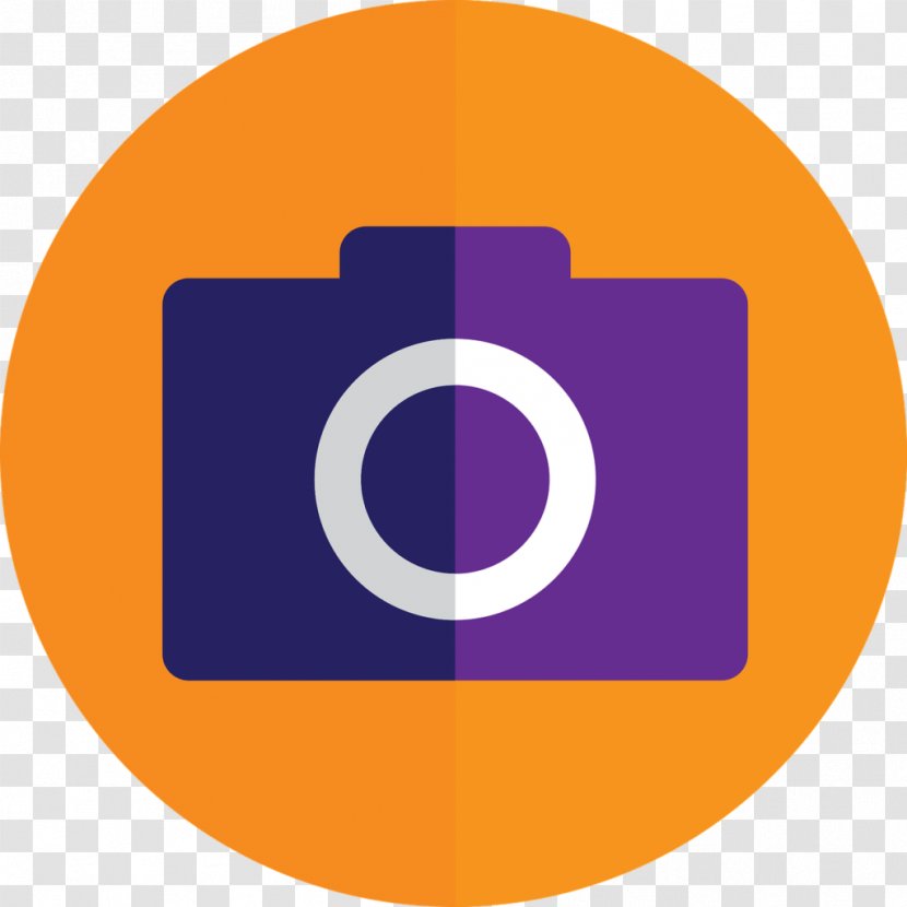 Photography Campsite Camera - Orange Transparent PNG