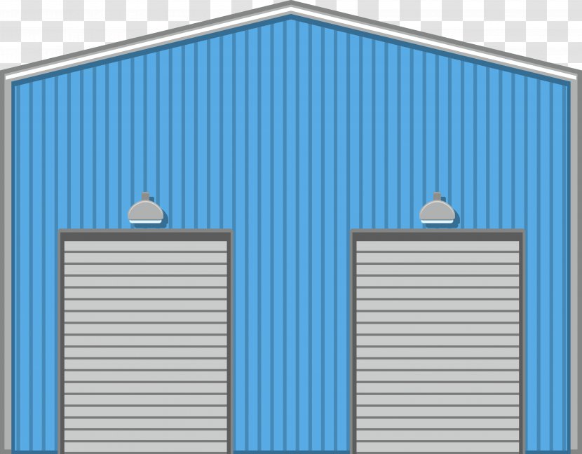 Warehouse Euclidean Vector - Logo - Creative Design Blue Map Transparent PNG