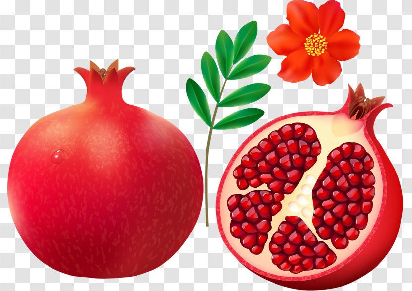 Pomegranate Juice Fruit - Auglis - Red Transparent PNG