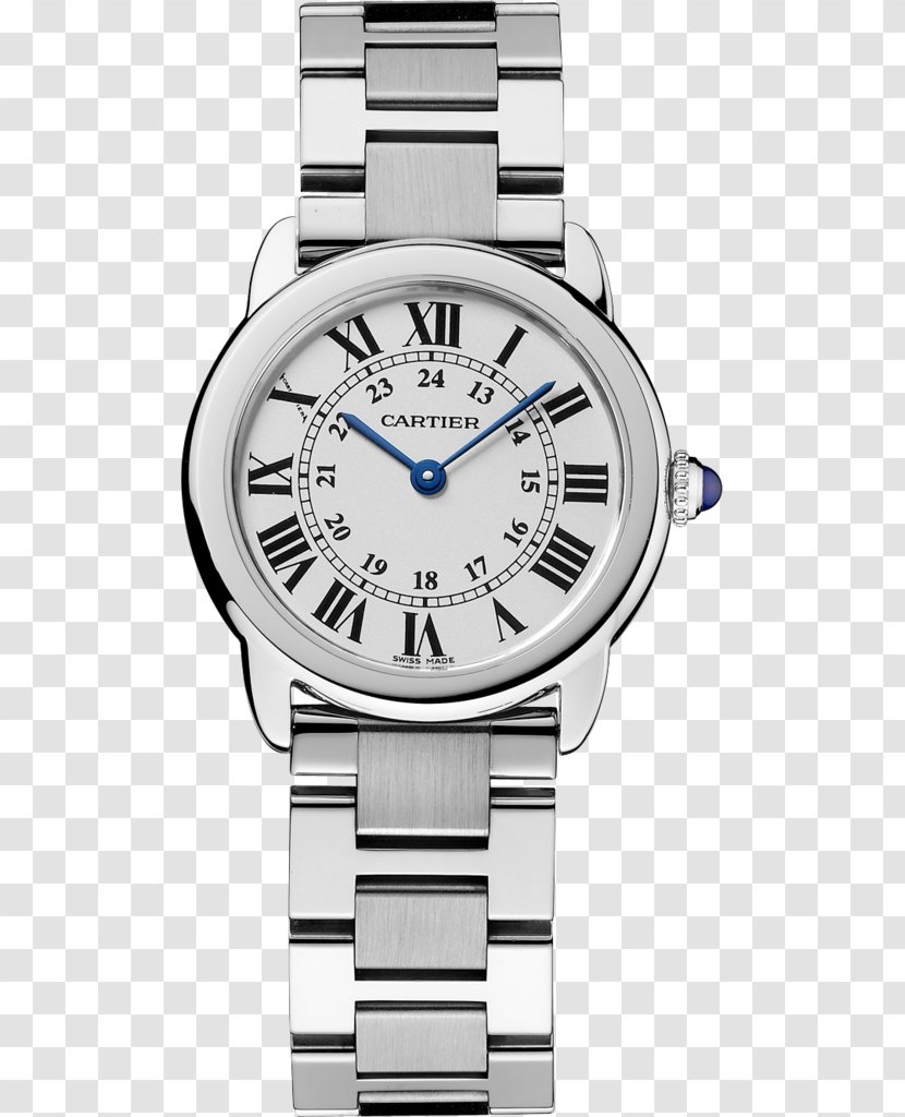 Cartier Ronde Solo Tank Watch Strap - Accessory Transparent PNG