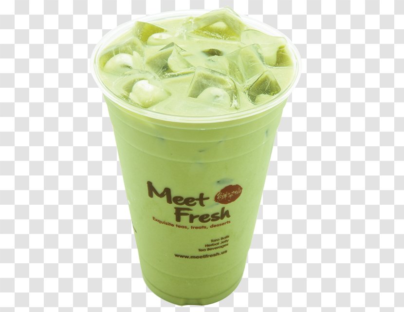Ice Cream Milkshake Green Tea Matcha - Slush - Milk Transparent PNG