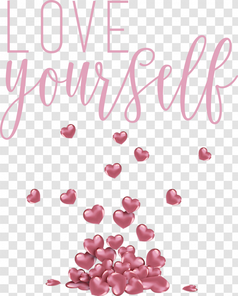 Love Yourself Love Transparent PNG