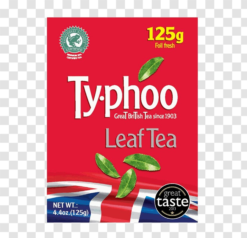 Tea Bag Typhoo Black Plant - Superfood - Leaf Transparent PNG