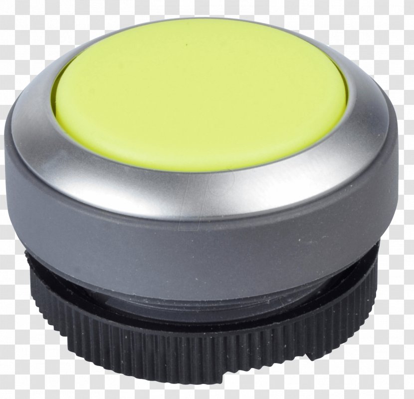 Metallic Color Push-button Éclair - Blendle - Yellow Transparent PNG