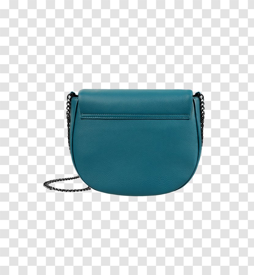 Coin Purse Leather Handbag Messenger Bags - Teal - Cosmetic Toiletry Transparent PNG