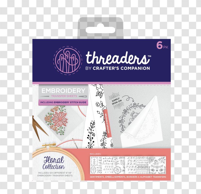 Embroidery Hoop Hand-Sewing Needles Craft - Microsoft - Flower Transparent PNG