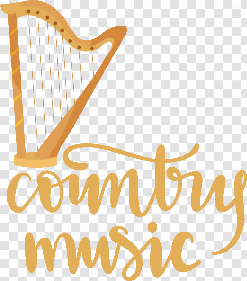 Logo String Instrument Line String Yellow Transparent PNG