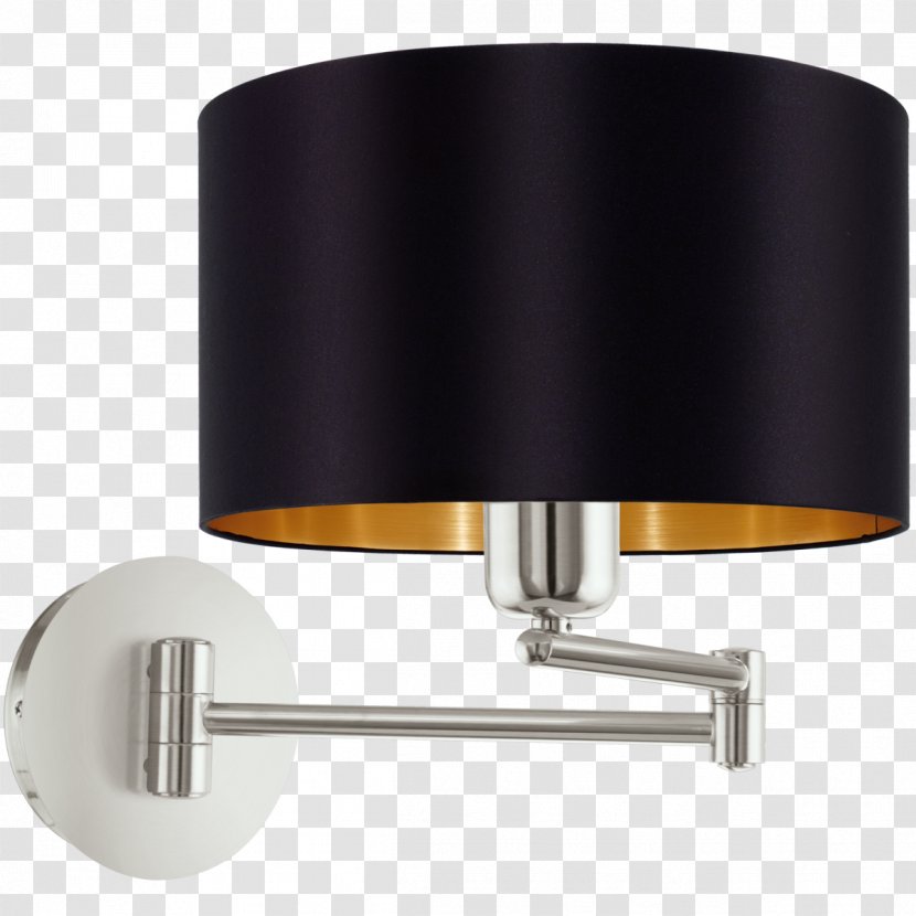 Light Fixture Eglo 31604 Maserlo Satin Nickel Lighting - Edison Screw Transparent PNG