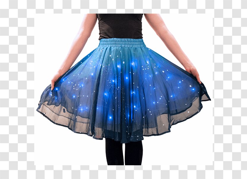 Twinkling Waist Star Skirt Clothing Sizes - Denim Transparent PNG