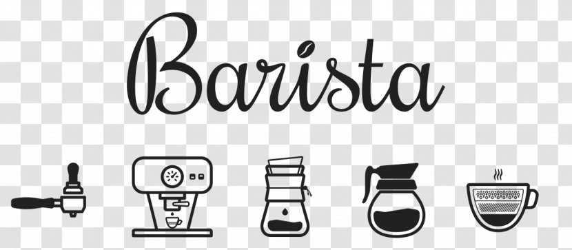 Barista Coffee Logo Design French Presses - Area Transparent PNG