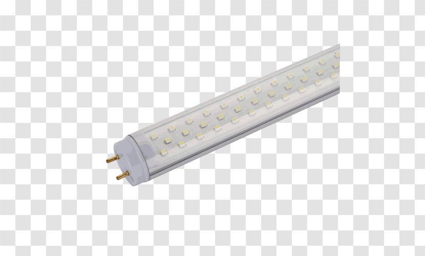 Light-emitting Diode LED Tube Fluorescent Lamp Fluorescence - Electricity - 75% Transparent PNG