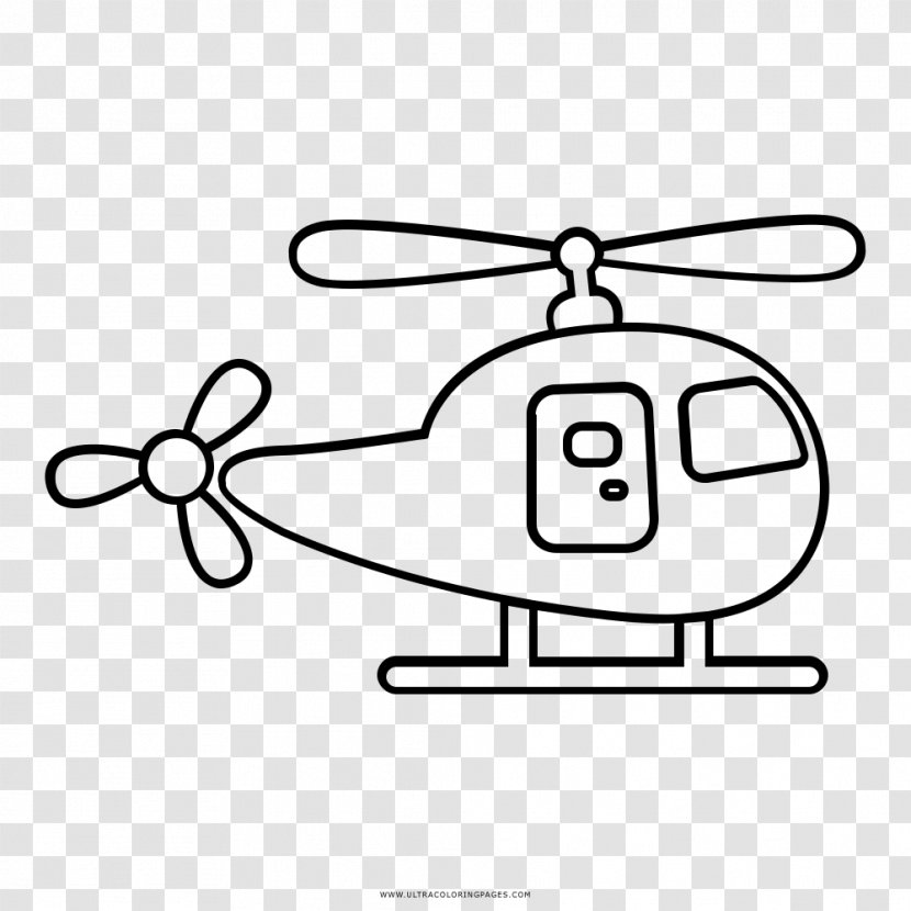 Helicopter Rotor Coloring Book Drawing Child Transparent PNG