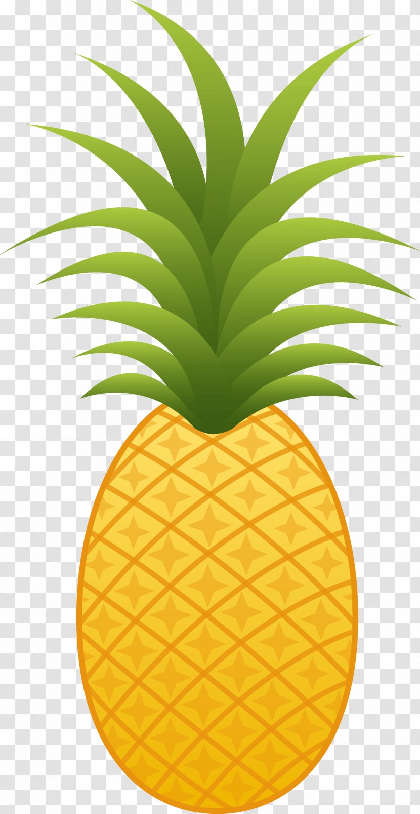 Pineapple Cuisine Of Hawaii Clip Art - Pattern - Image Download Transparent PNG