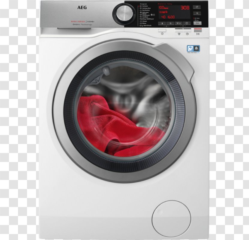 Washing Machines AEG Home Appliance Clothes Dryer Laundry - Machine Transparent PNG