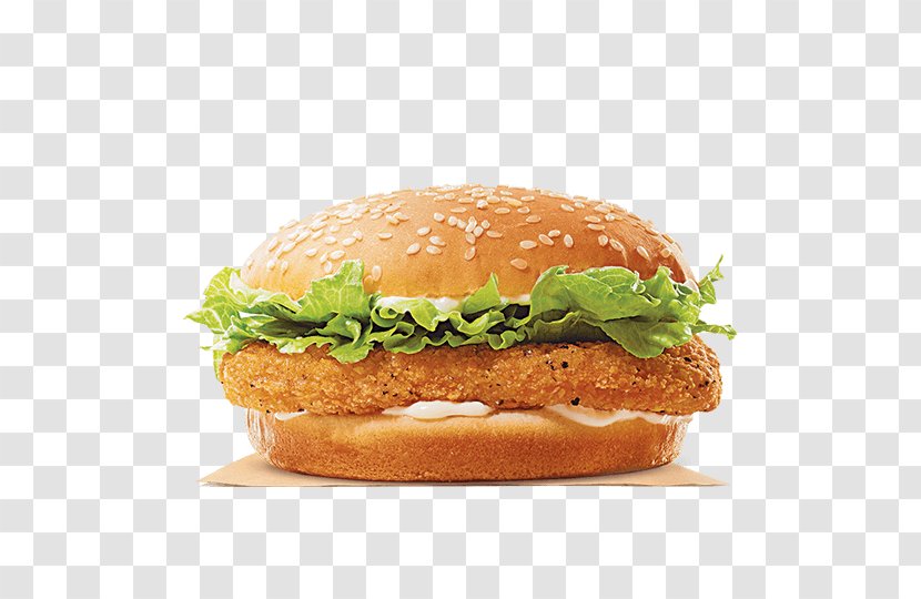Chicken Sandwich Hamburger Burger King Specialty Sandwiches Fingers Patty - Recipe - Crispy Transparent PNG