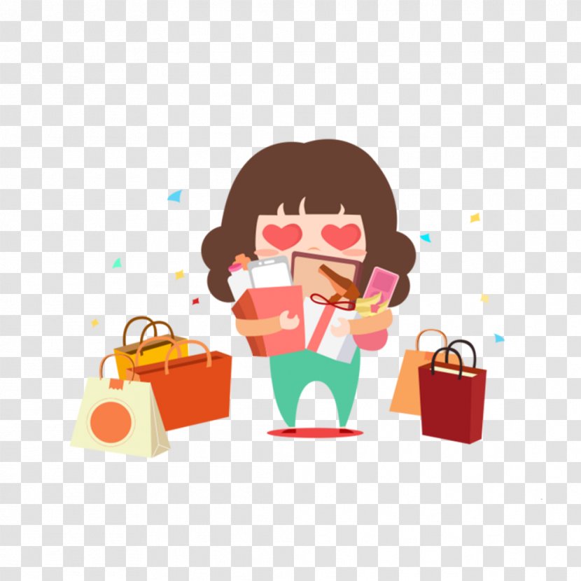Image Vector Graphics Design Shopping - Fictional Character - Art Transparent PNG