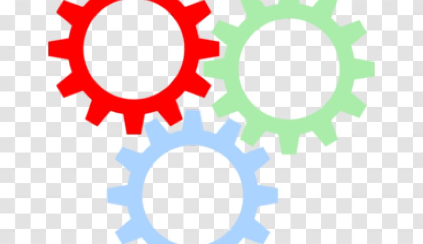 Gear Clip Art Mechanical Engineering Vector Graphics - Mechanics - Colorful Gears Transparent PNG
