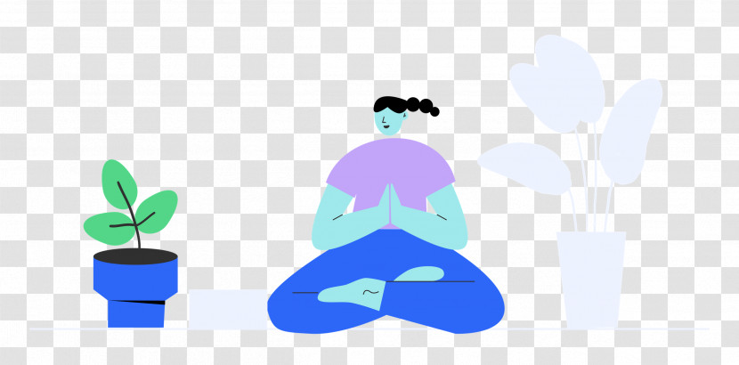 Meditating At Home Rest Relax Transparent PNG