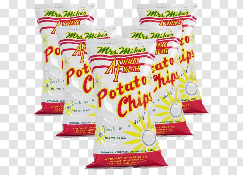 Mrs. Mike's Potato Chip Snack Ingredient Transparent PNG